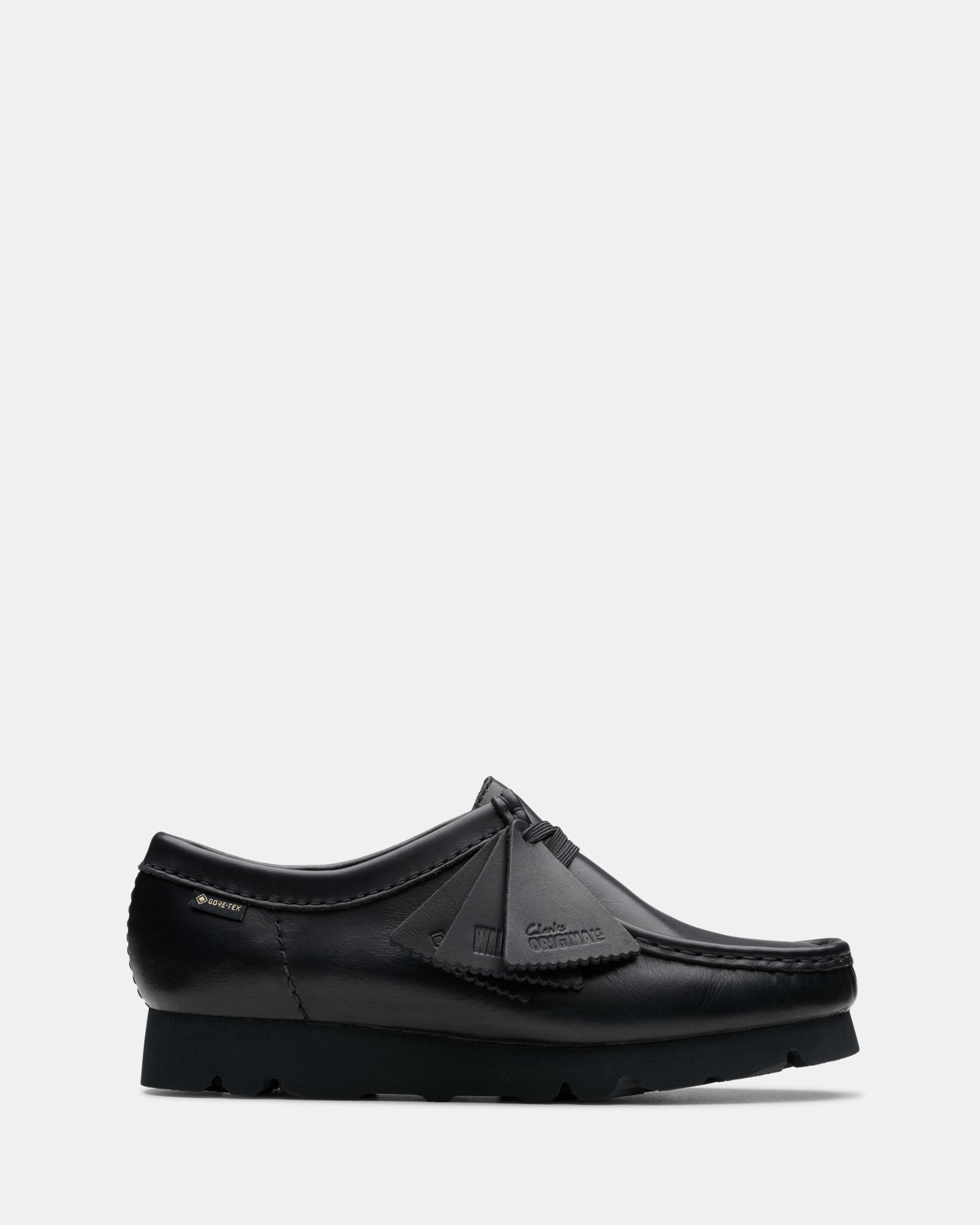 Wallabee Gore-Tex (w) Black/Black Leather