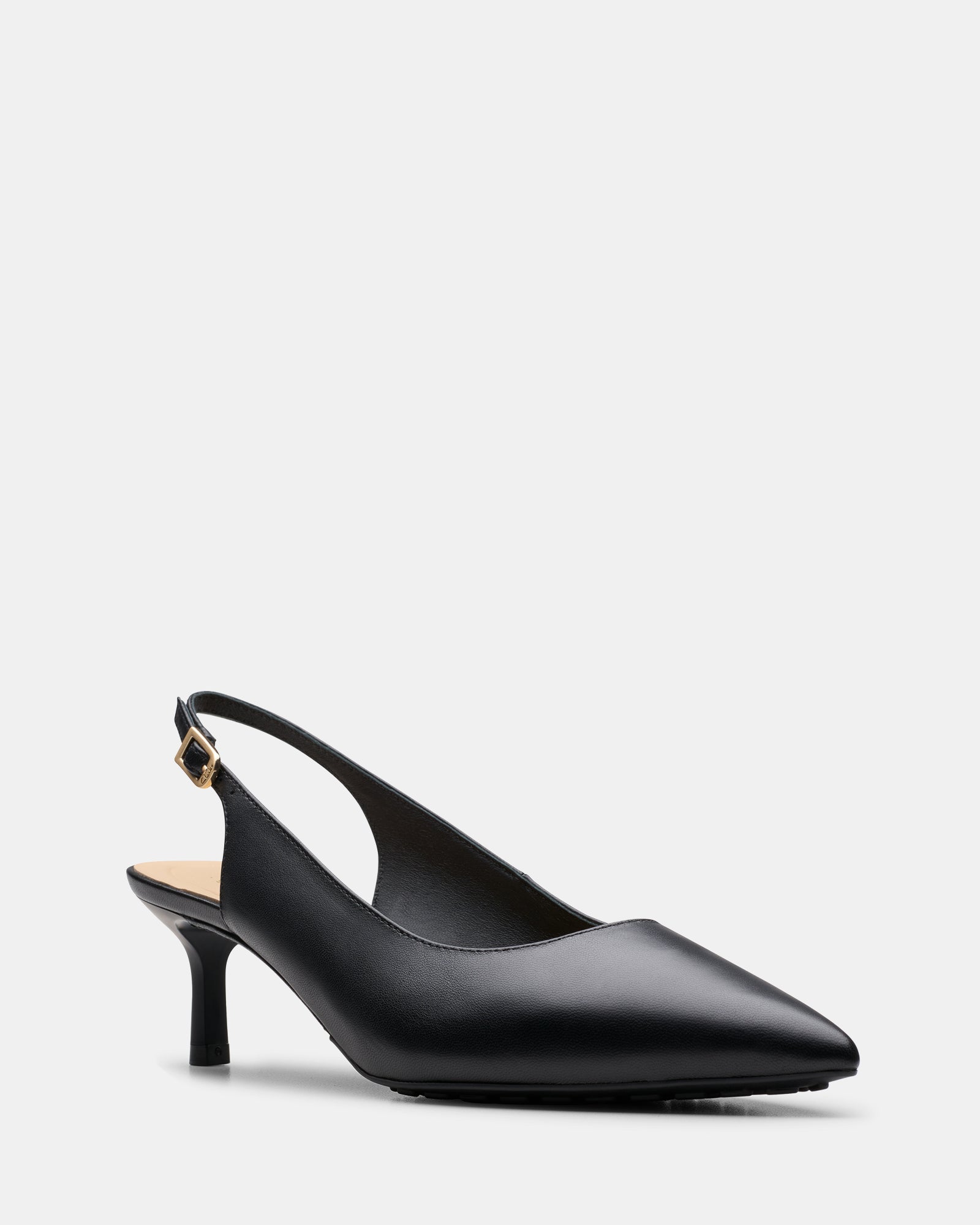 Adela Sling Black Leather