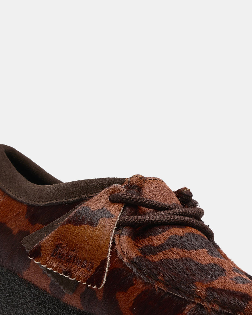 Wallabee. (w) Brown Cow Print