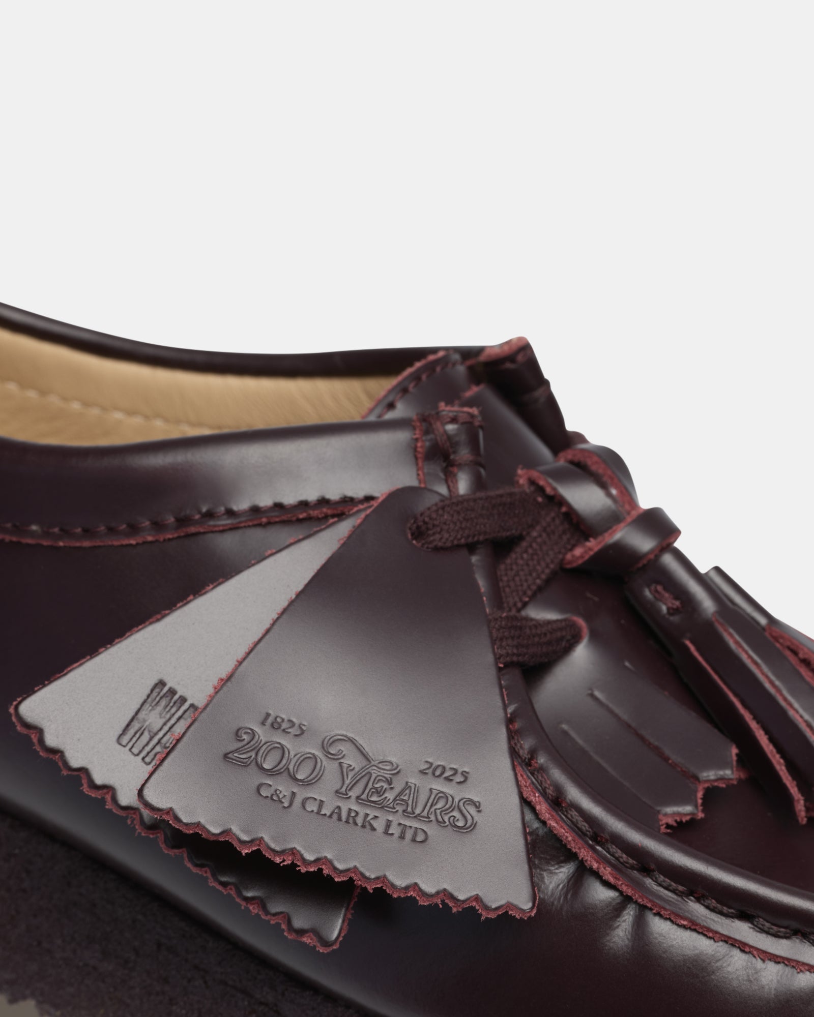 Wallabee. (w) Purple Grape Leather