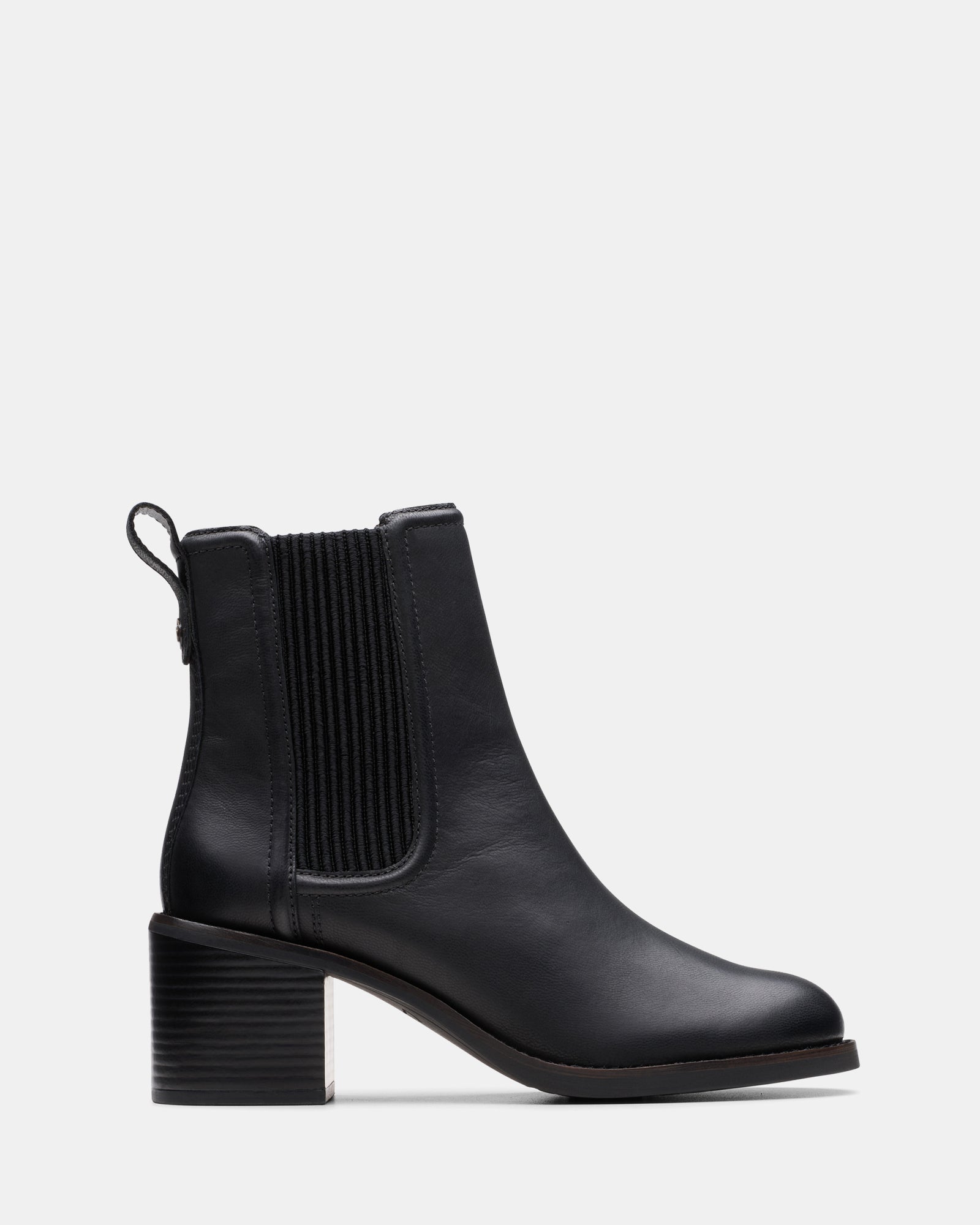 Chamberly Top Black Leather
