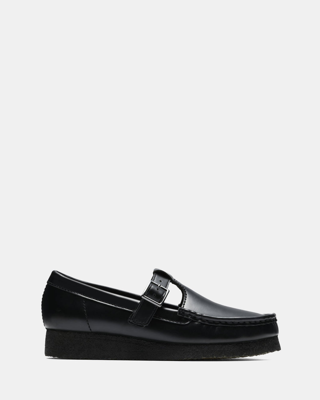 Wallabee Tbar Blk Hishine Lea