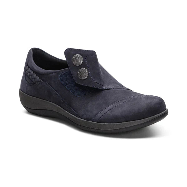 Aetrex Women's Karina Slip On in Navy