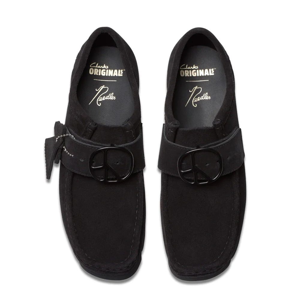 + NEEDLES Walla Strap Low 'Black Suede'