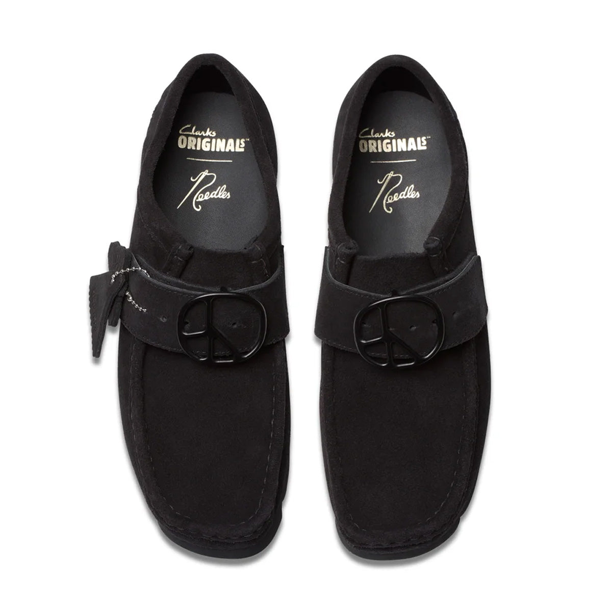 + NEEDLES Walla Strap Low 'Black Suede'