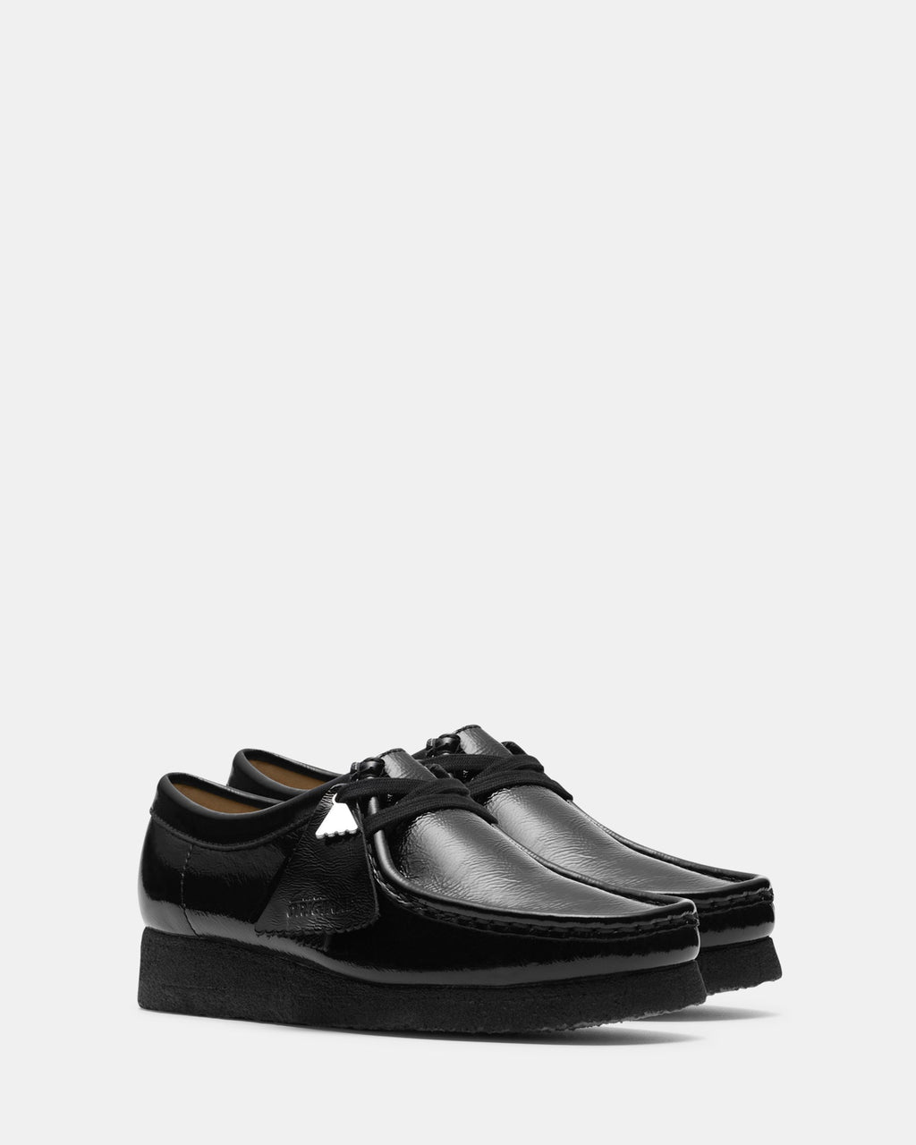 Wallabee. (w) Black Patent