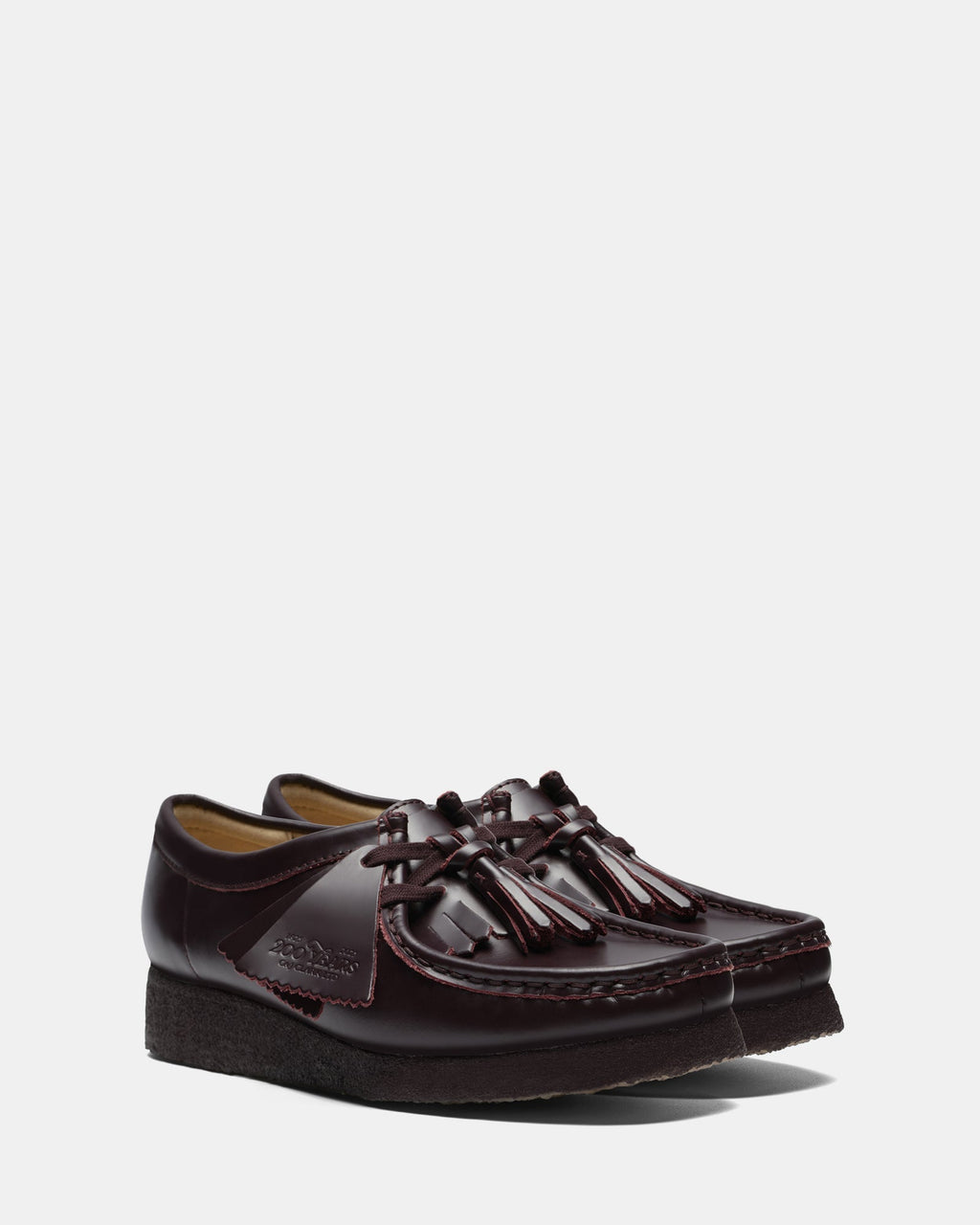 Wallabee. (w) Purple Grape Leather