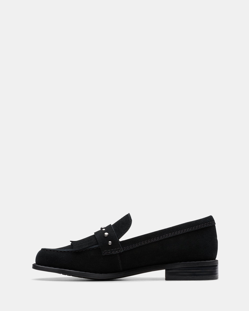 Hana Loafer Black Suede