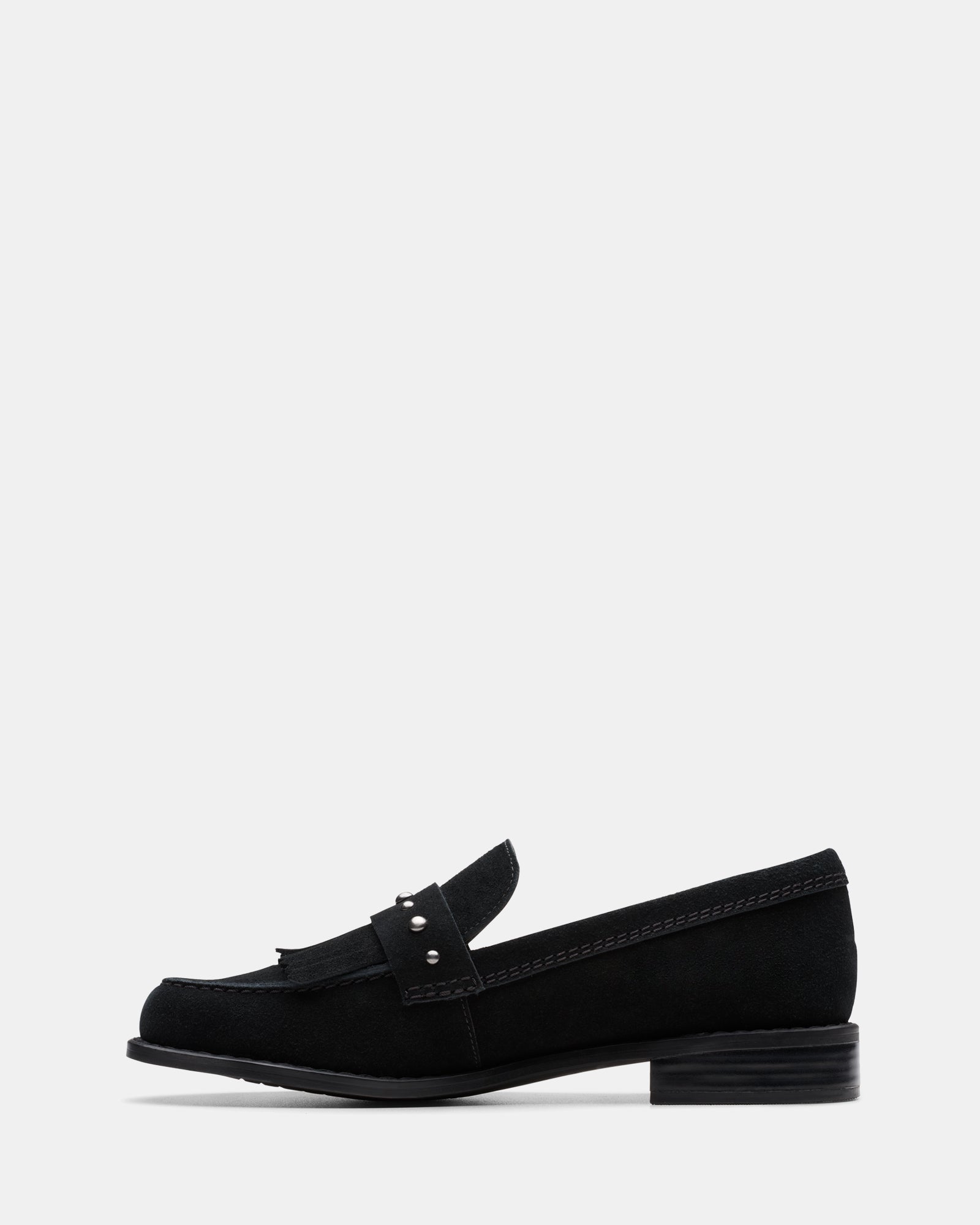 Hana Loafer Black Suede