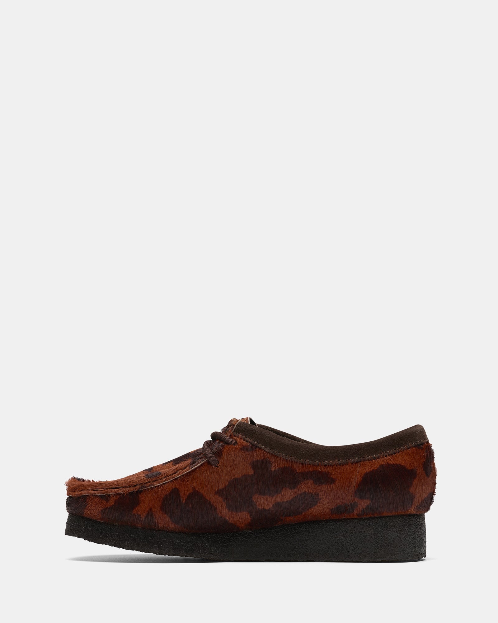 Wallabee. (w) Brown Cow Print