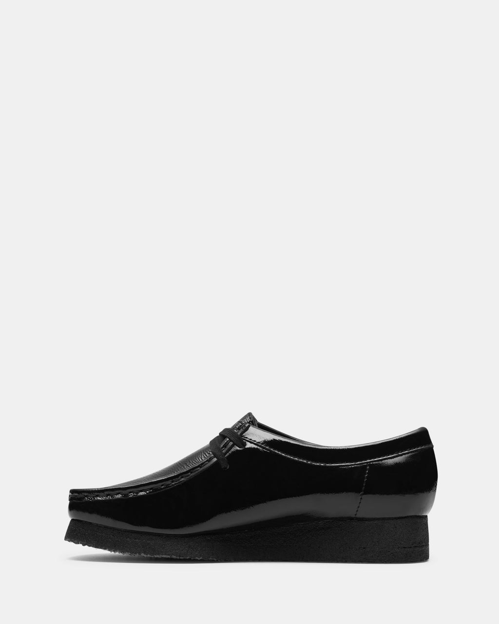 Wallabee. (w) Black Patent