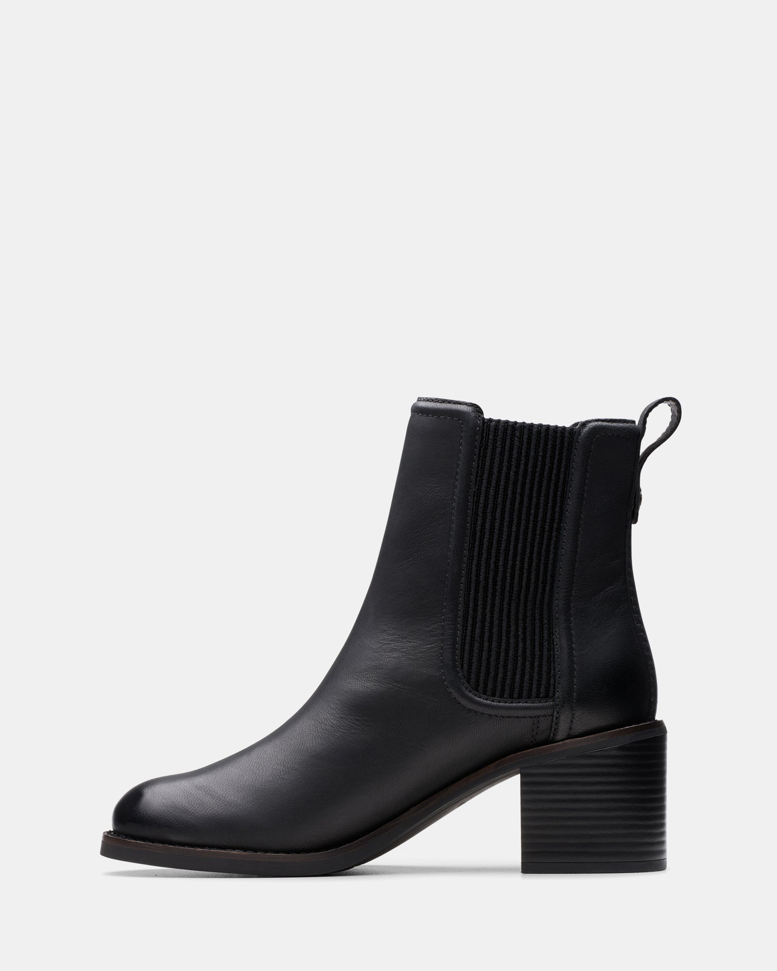 Chamberly Top Black Leather