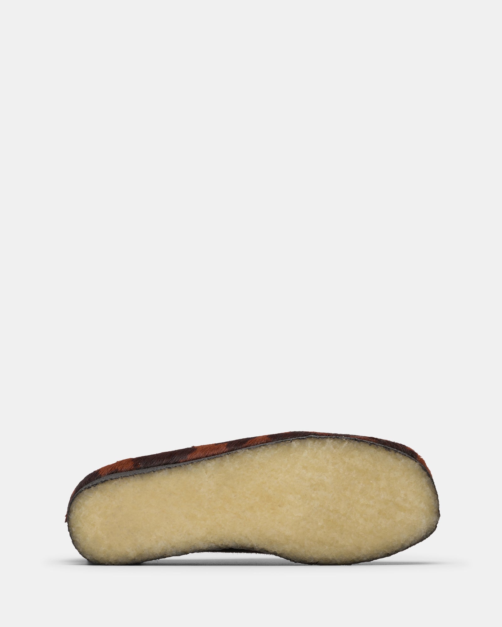 Wallabee. (w) Brown Cow Print