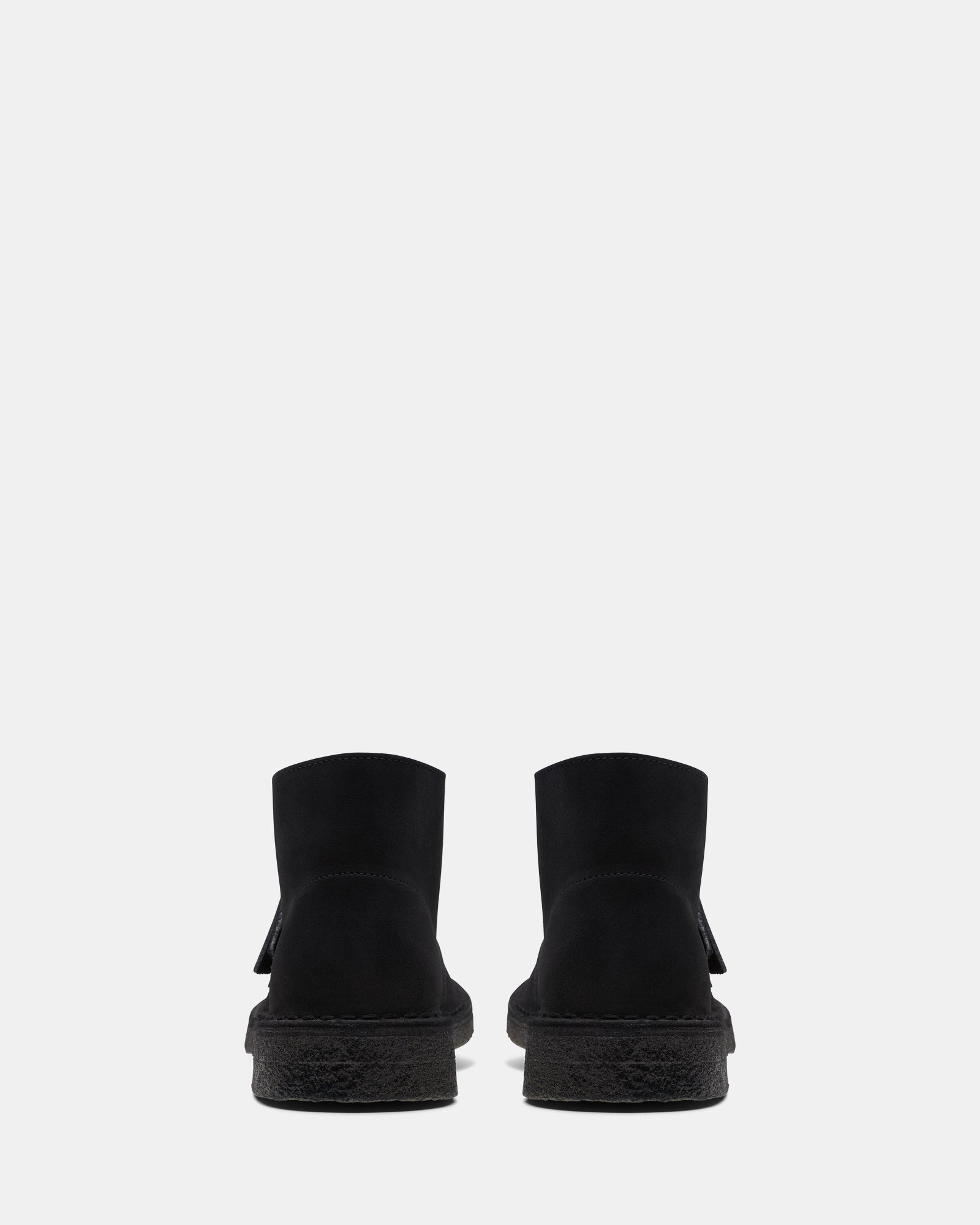 Desert Boot. (W) Black Suede