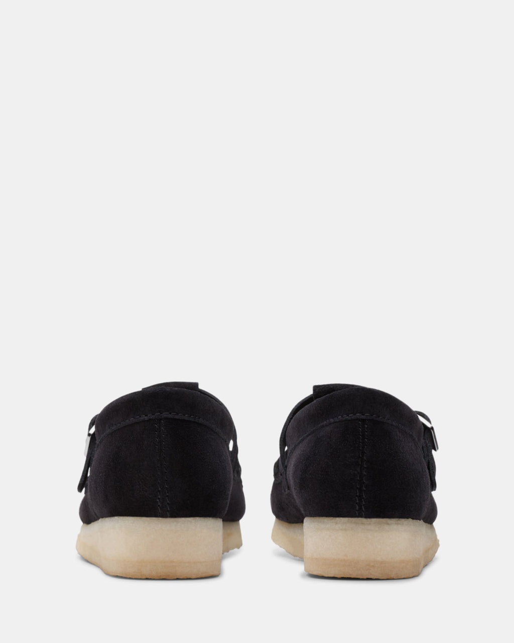 Wallabee Tbar Black Suede