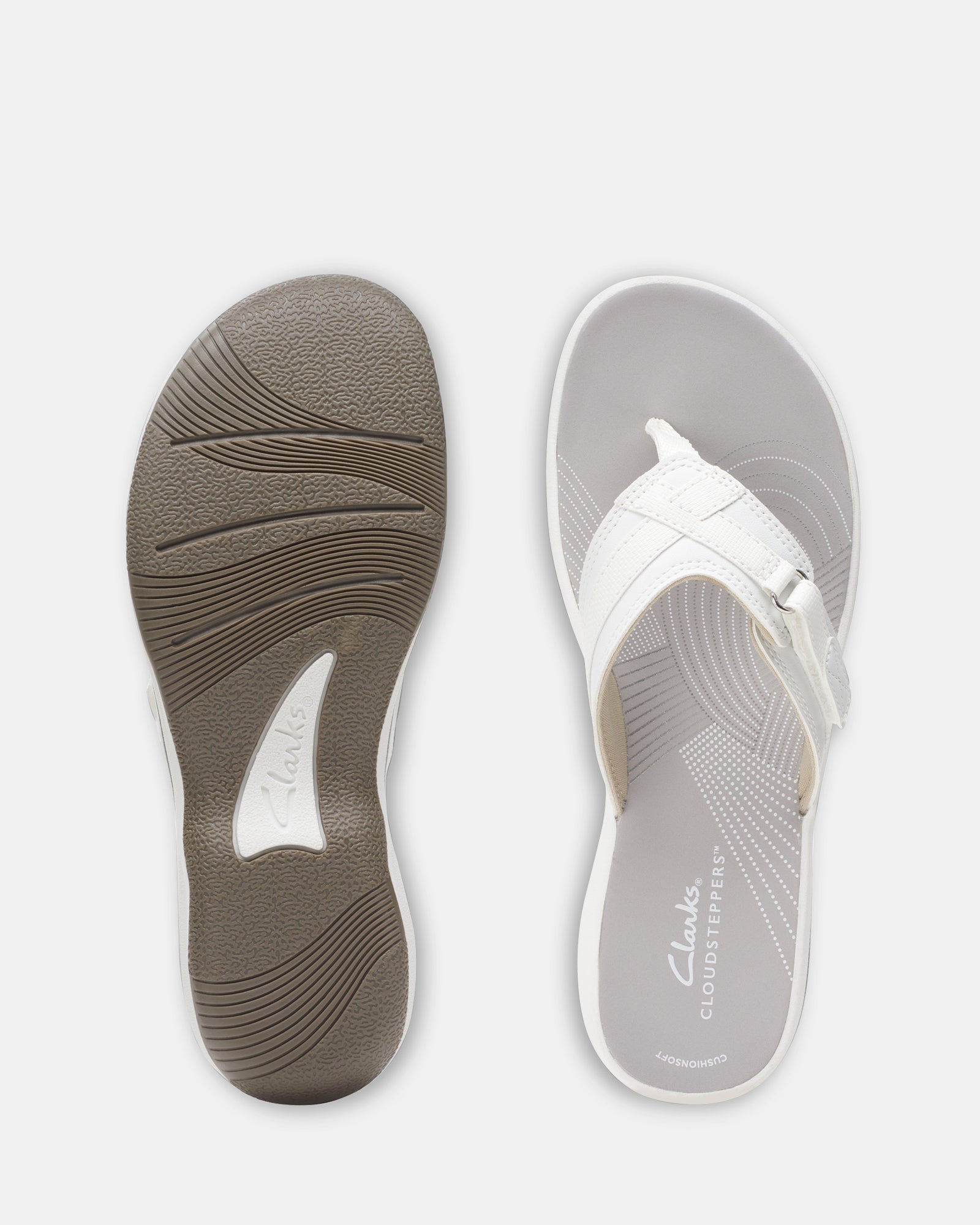 Brinkley Sea White Synthetic