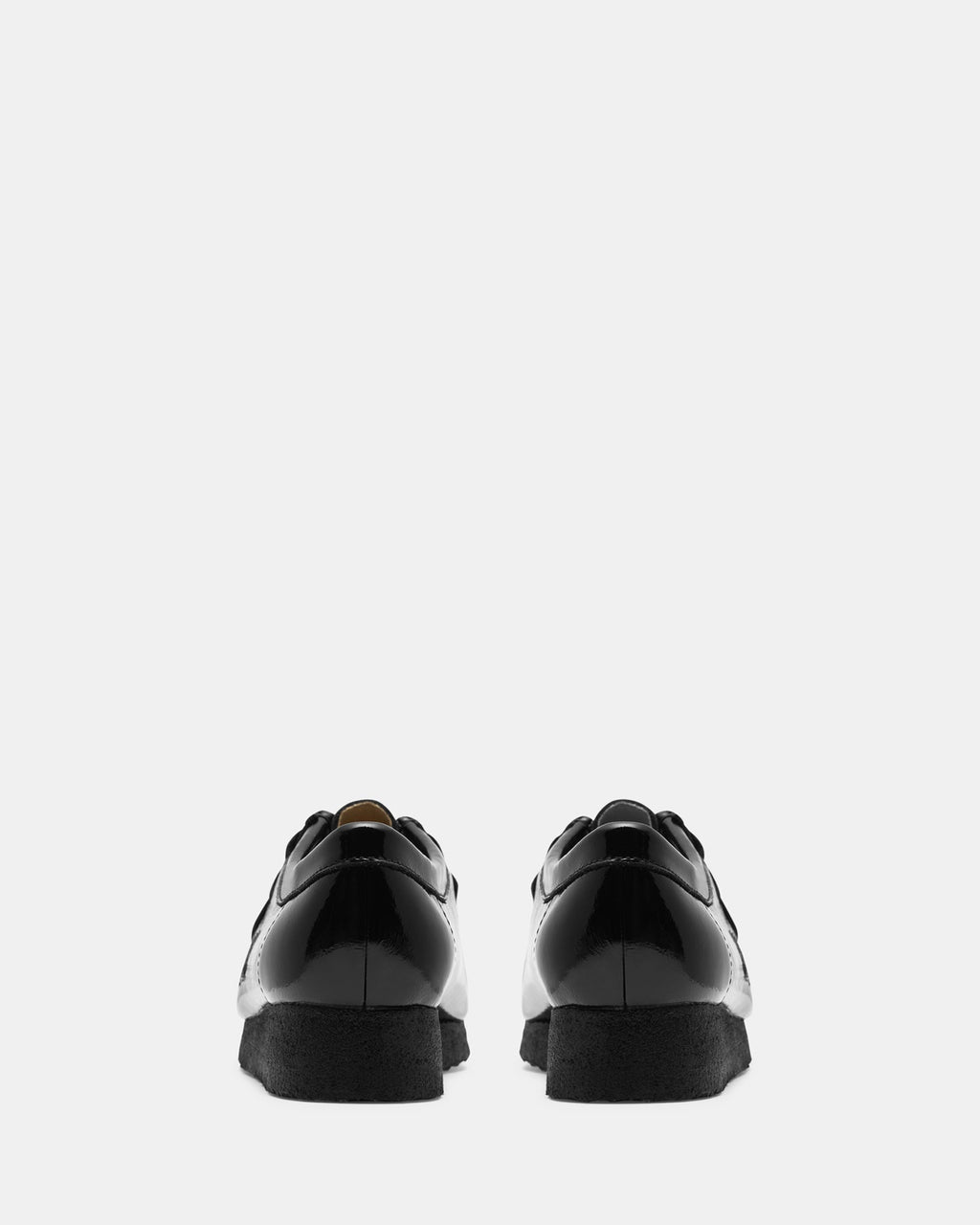 Wallabee. (w) Black Patent