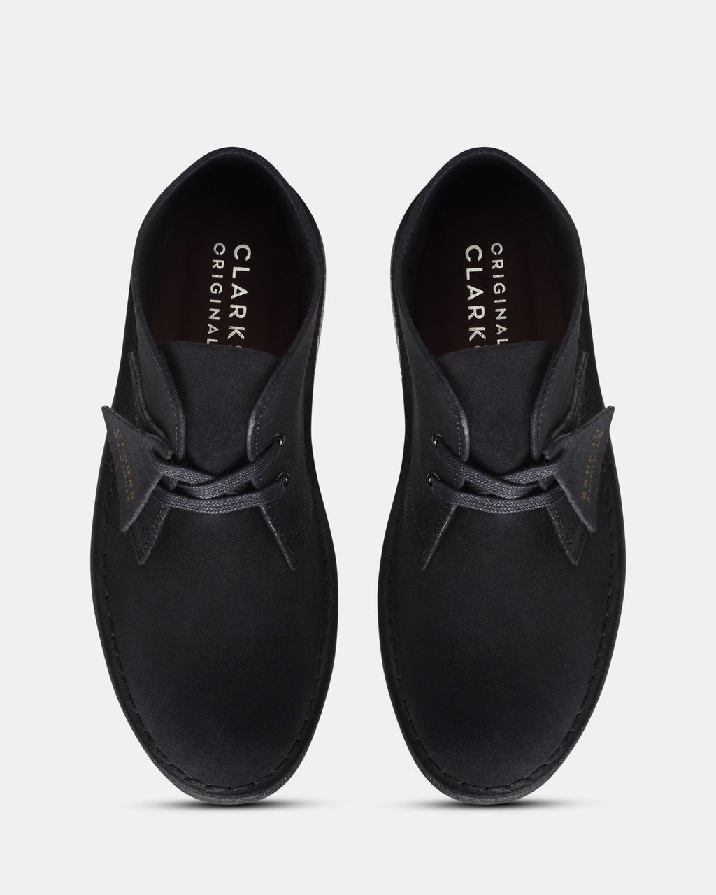 Desert Boot. (W) Black Suede