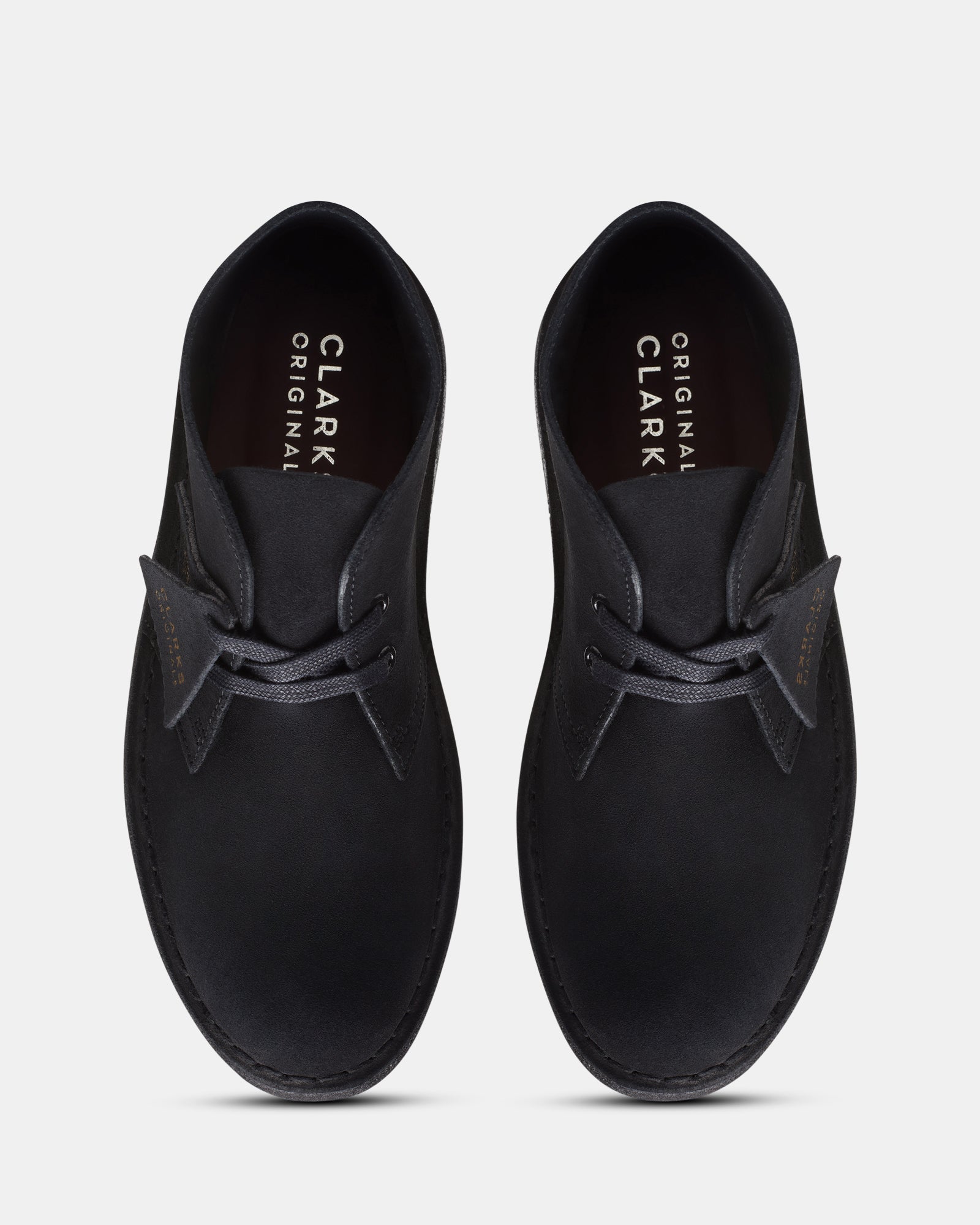 Desert Boot. (W) Black Suede