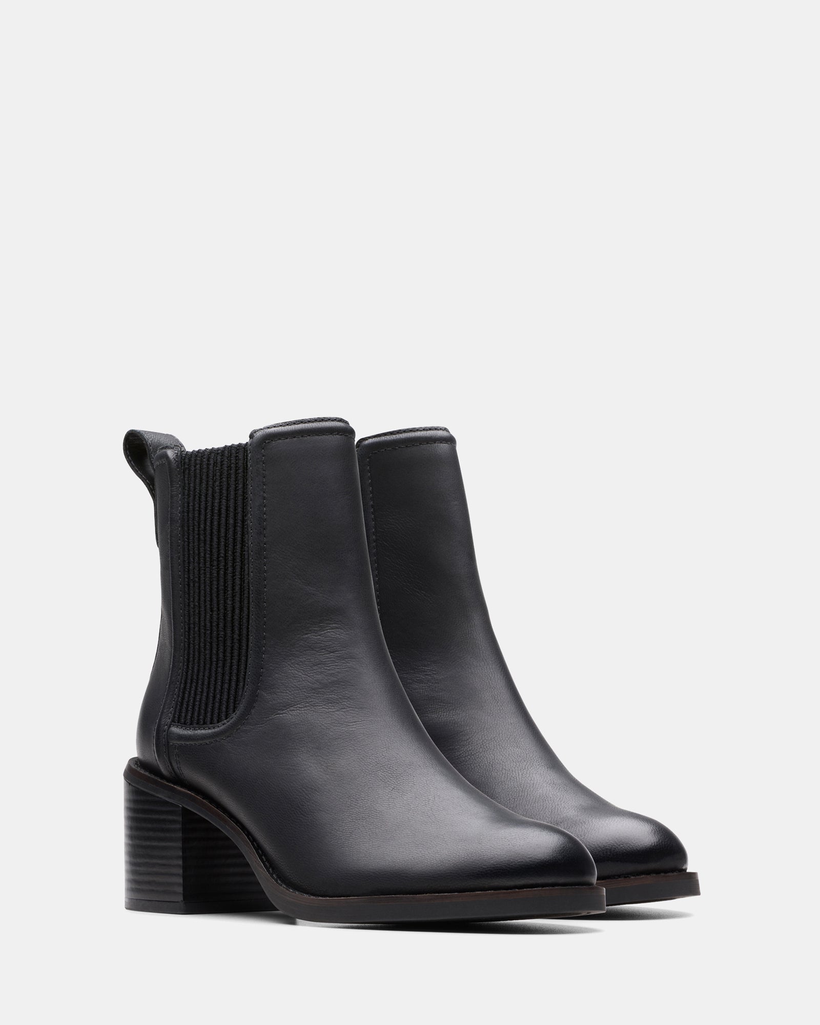 Chamberly Top Black Leather