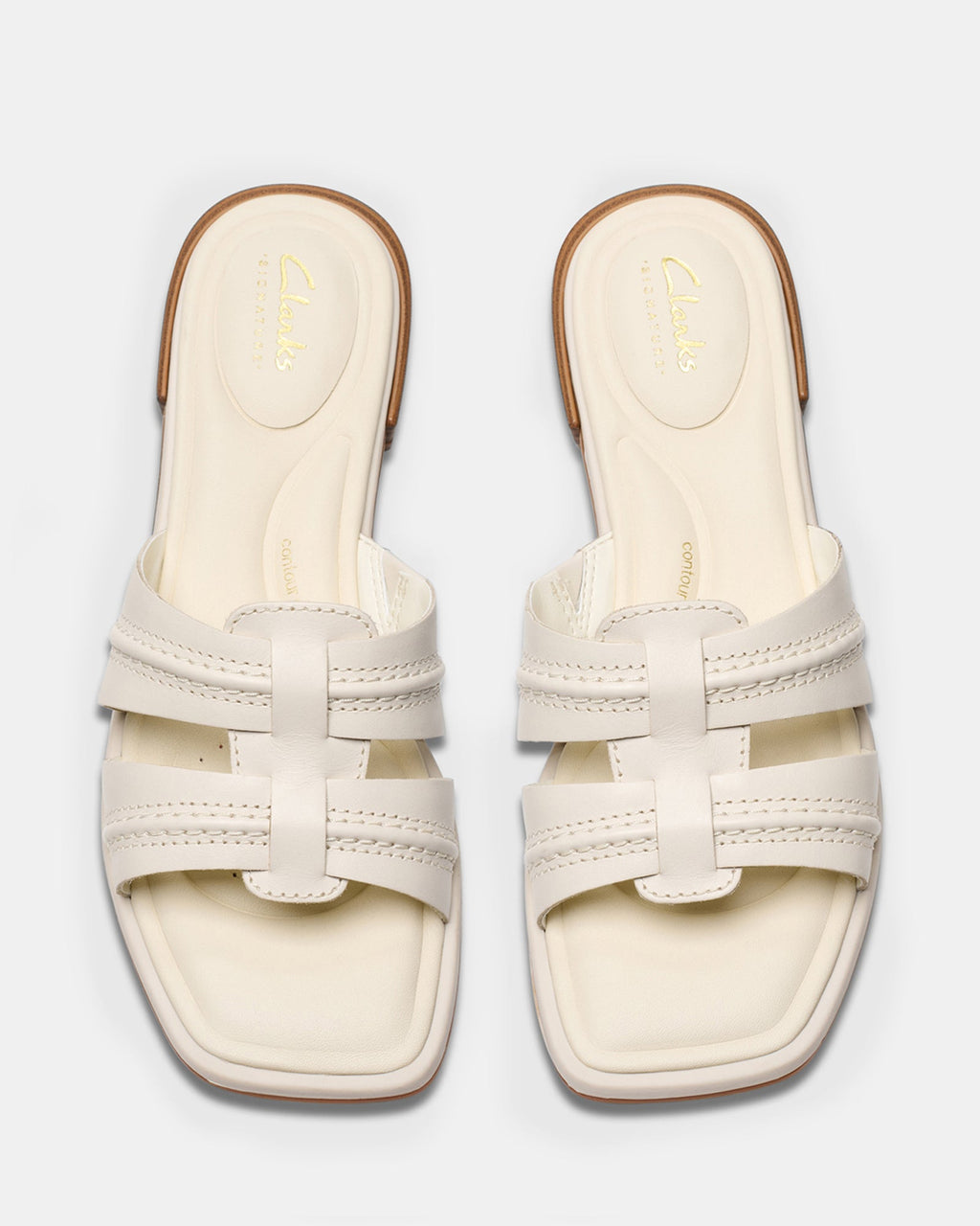 Ariany Mule Cream Leather