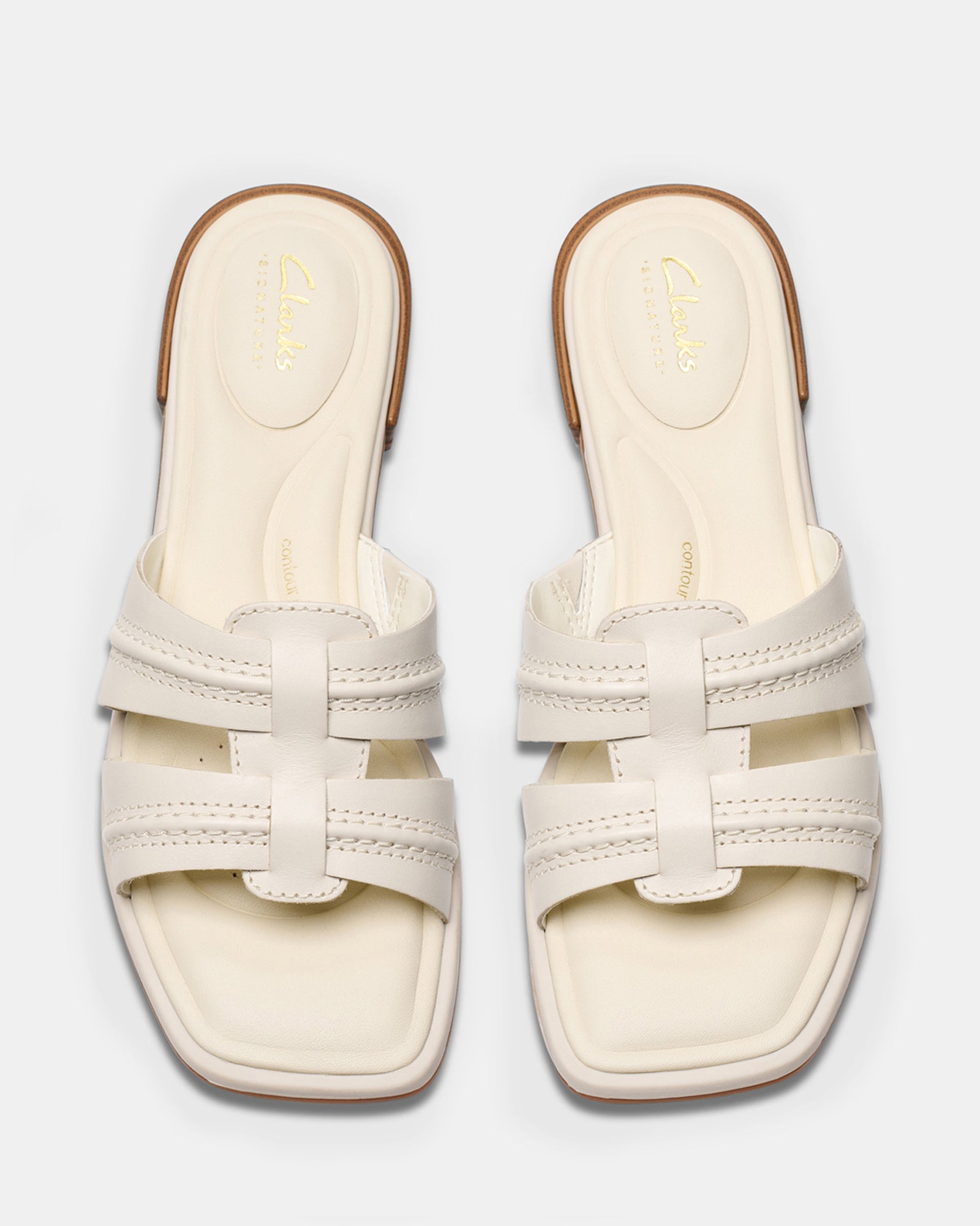 Ariany Mule Cream Leather