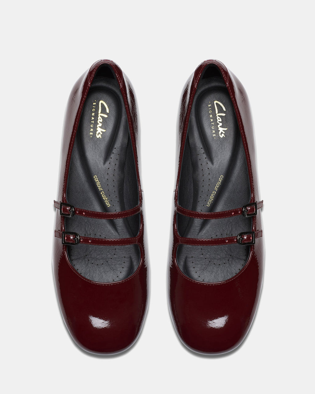Daiss30 Shine Burgundy Leather