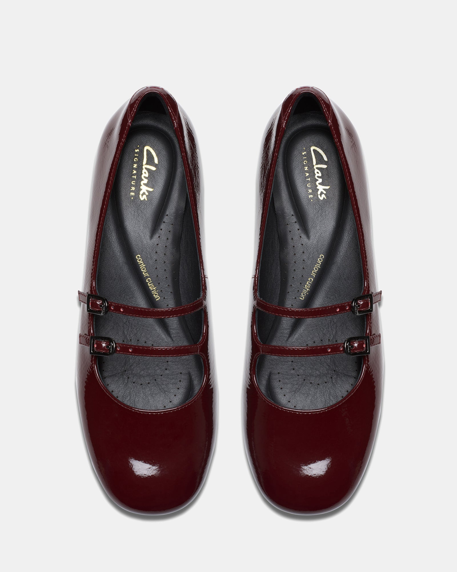 Daiss30 Shine Burgundy Leather