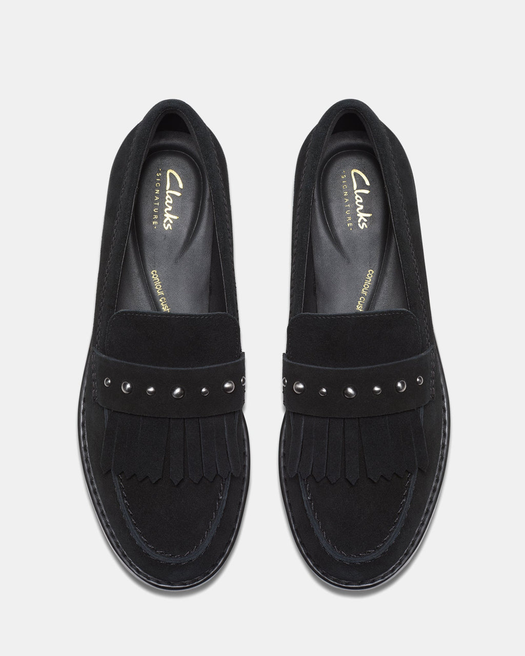 Hana Loafer Black Suede