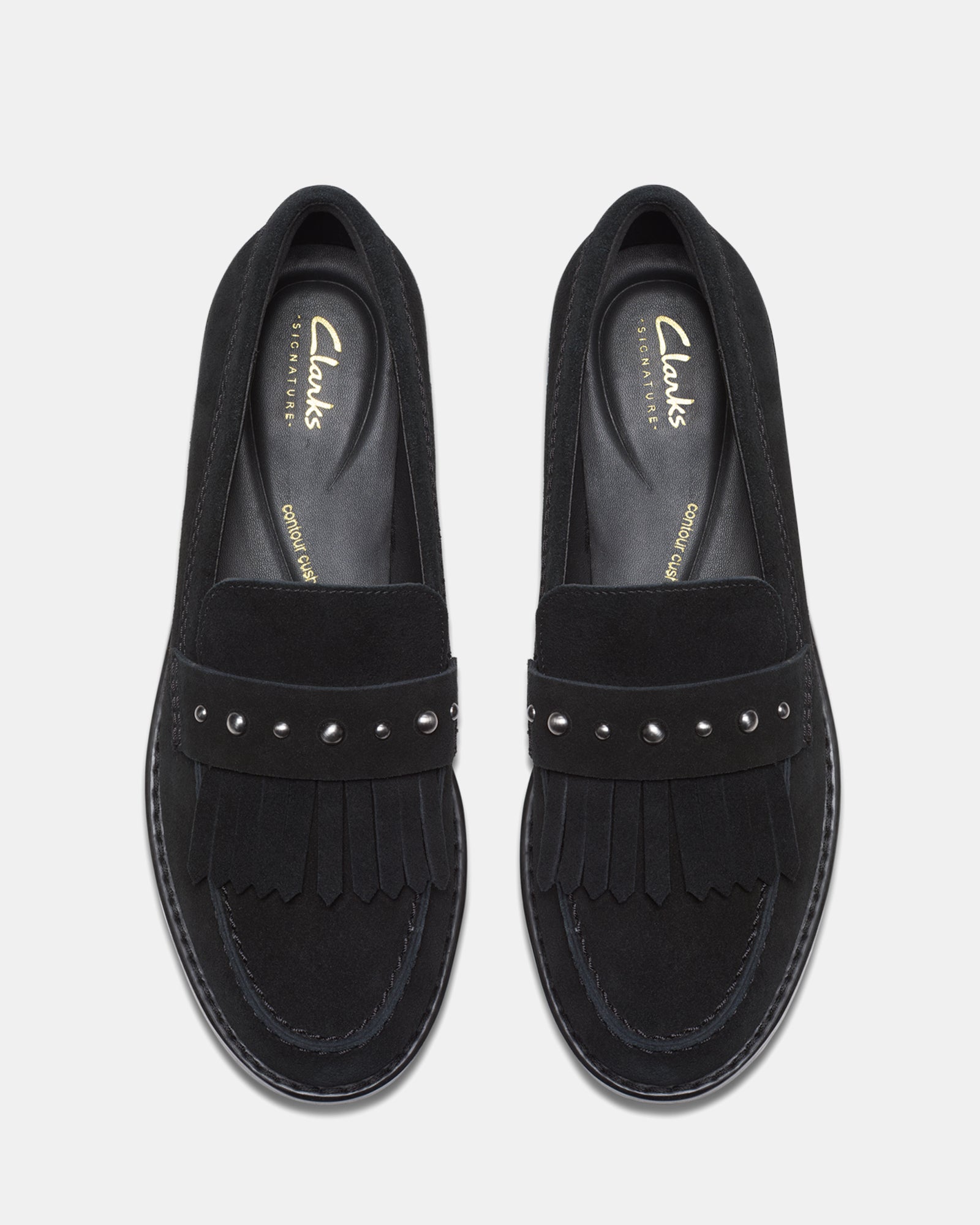 Hana Loafer Black Suede