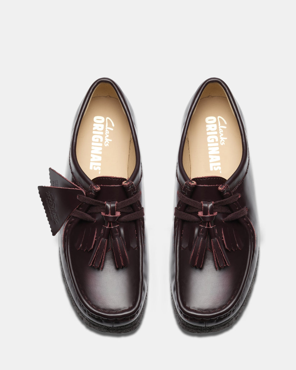 Wallabee. (w) Purple Grape Leather
