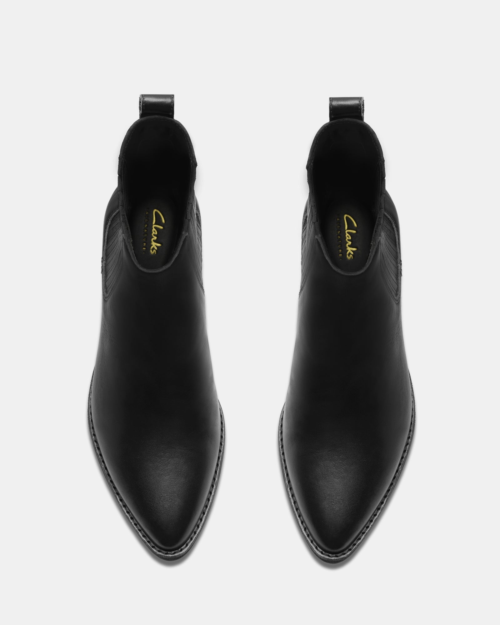 Morzine Top Black Leather