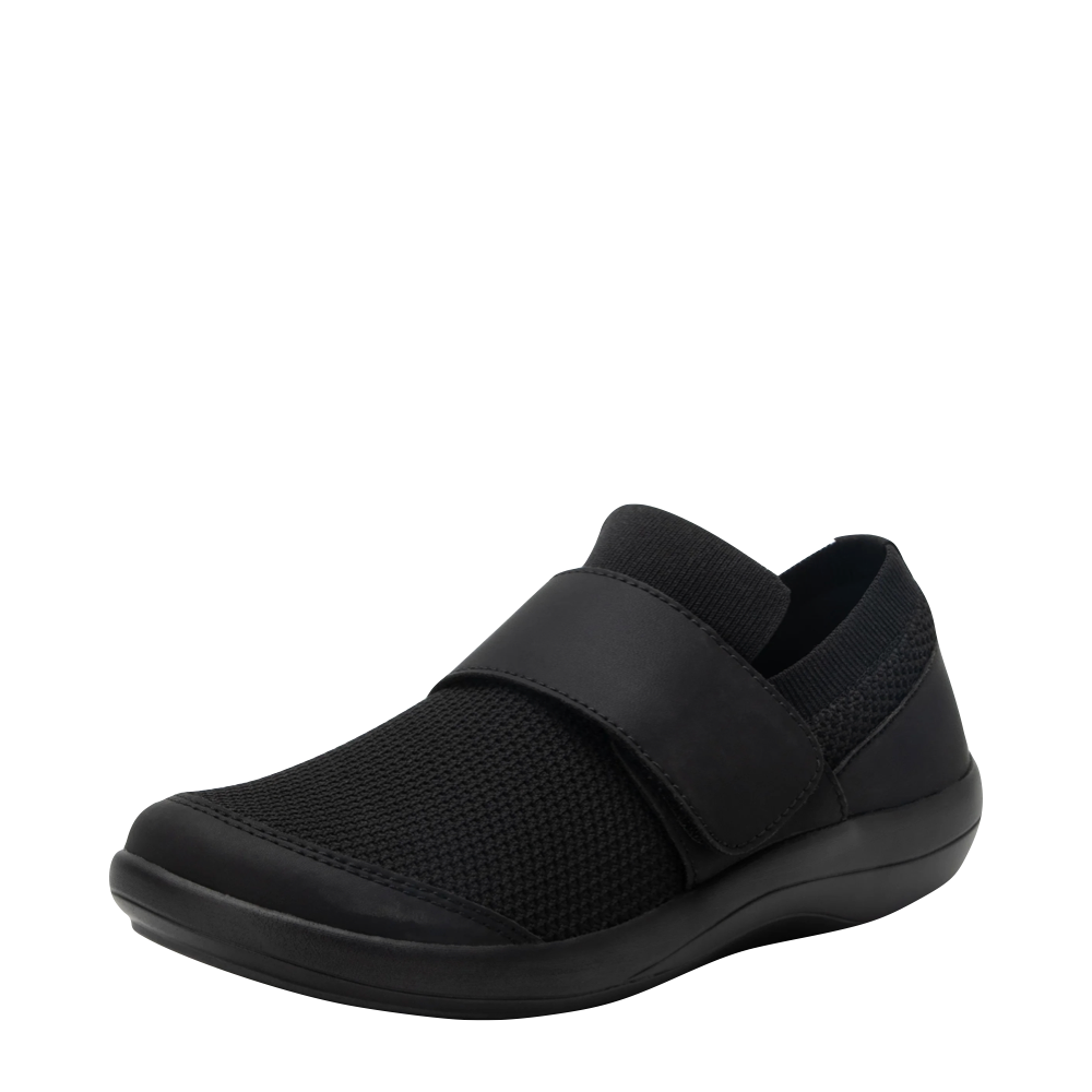 Alegria Women's Dasher Strap Shoe (Black Out)