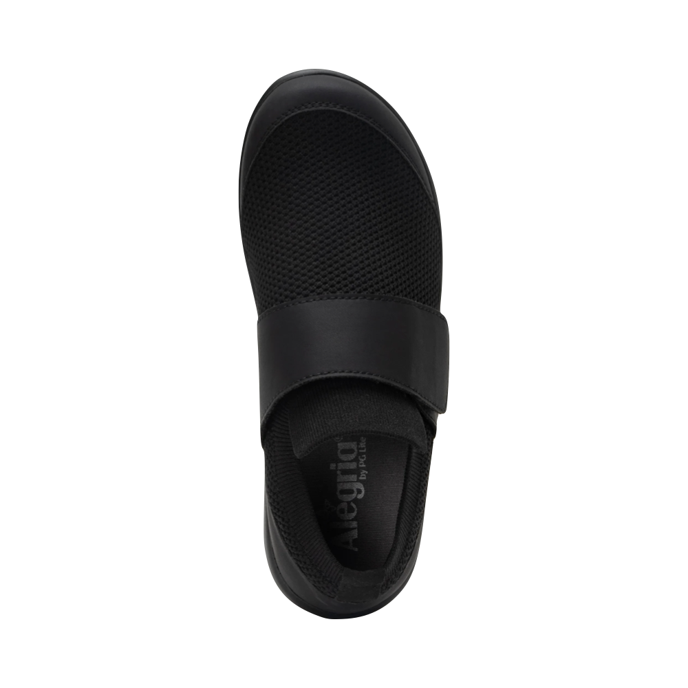 Alegria Women's Dasher Strap Shoe (Black Out)