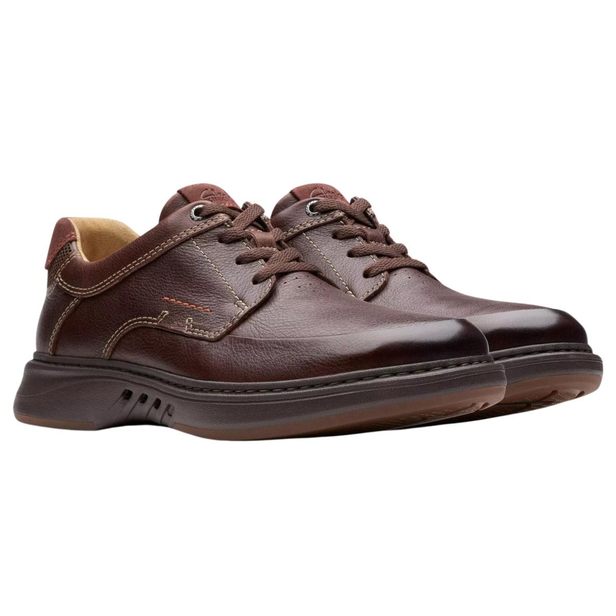 Men's Un Briley Lace Mahogany Leather