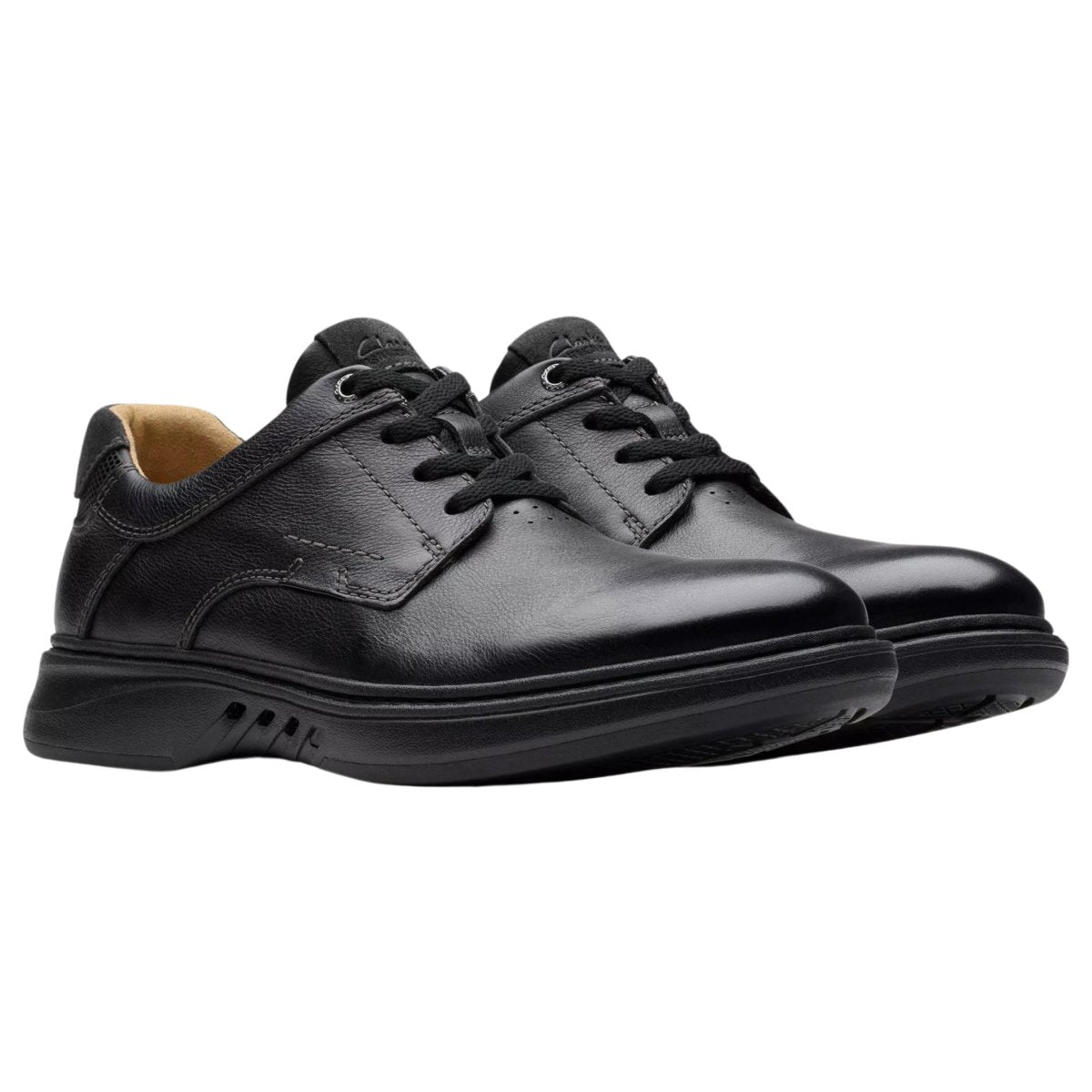 Men's Un Briley Pace Black Leather