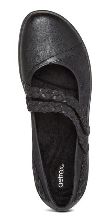 Aetrex Women's Annie Mary Jane in Black